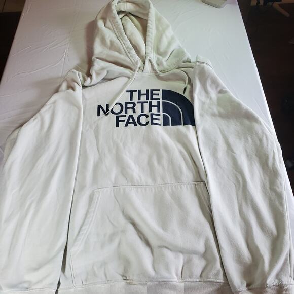 The North Face Hoodie -White Mens XXL - Picture 1 of 3